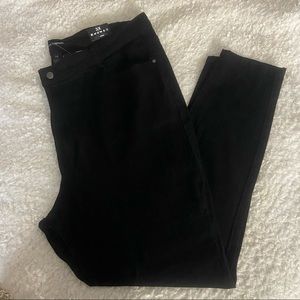 High Waist Black Skinny Jeans